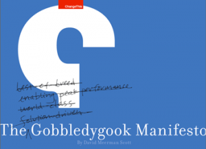 Gobbledygook Manifesto by David Meerman Scott